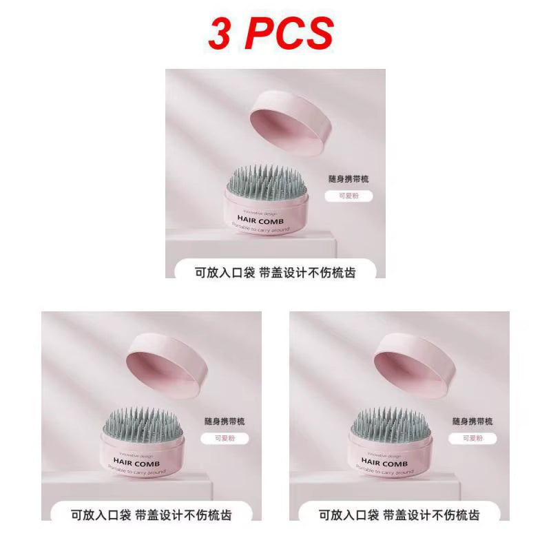 Self Cleaning Hair Brush for Women One-Key Cleaning Hair Loss Airbag Massage Scalp Comb Anti-Static Hairbrush Dropshipping