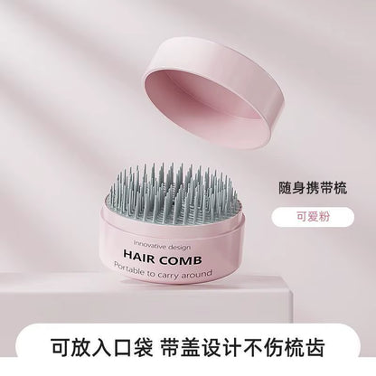 Self Cleaning Hair Brush for Women One-Key Cleaning Hair Loss Airbag Massage Scalp Comb Anti-Static Hairbrush Dropshipping